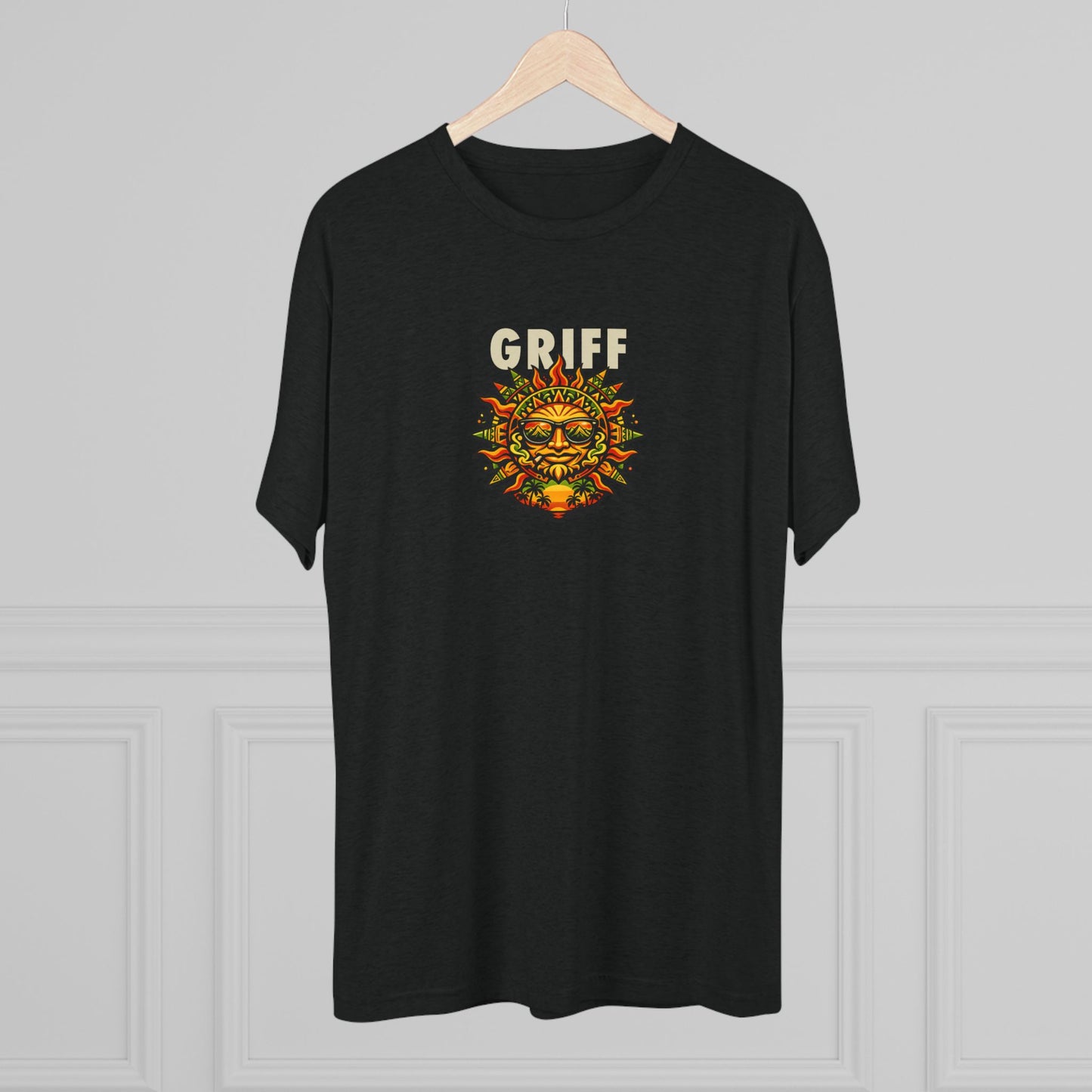 Outliers album on back of Griff T