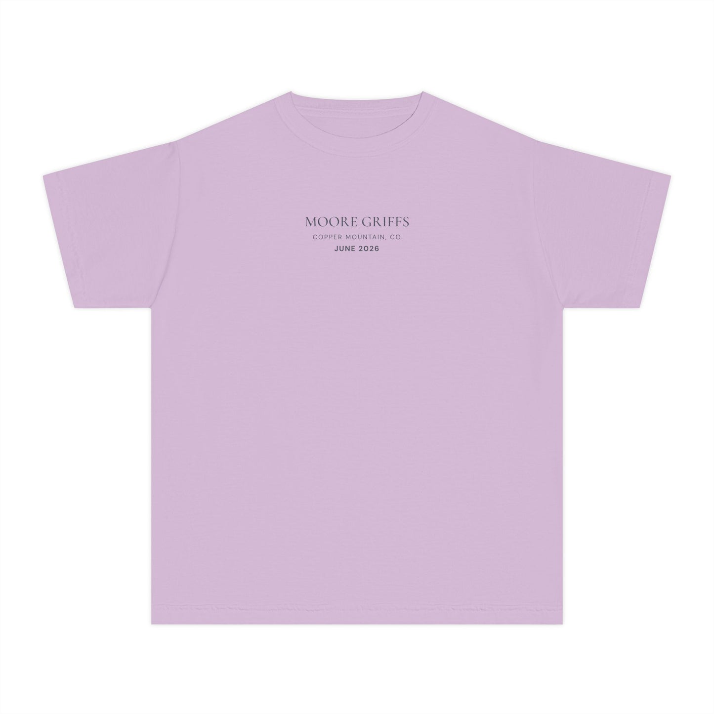 Youth Tee — 'GRIFF' Sunflower Logo Graphic