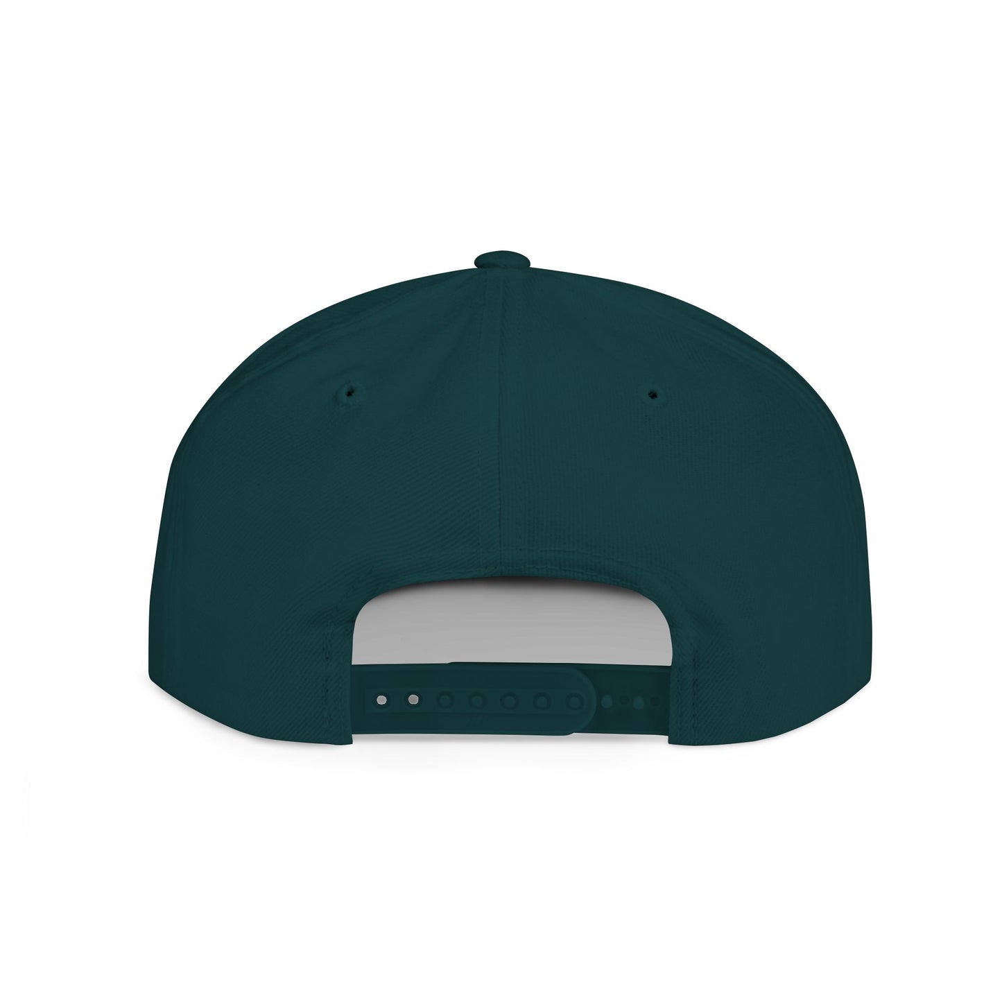 Sunburst Smile Flat Bill Snapback Hat – Retro Sunny Face Embroidered Cap