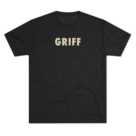 GRIFF Ts, small back logo