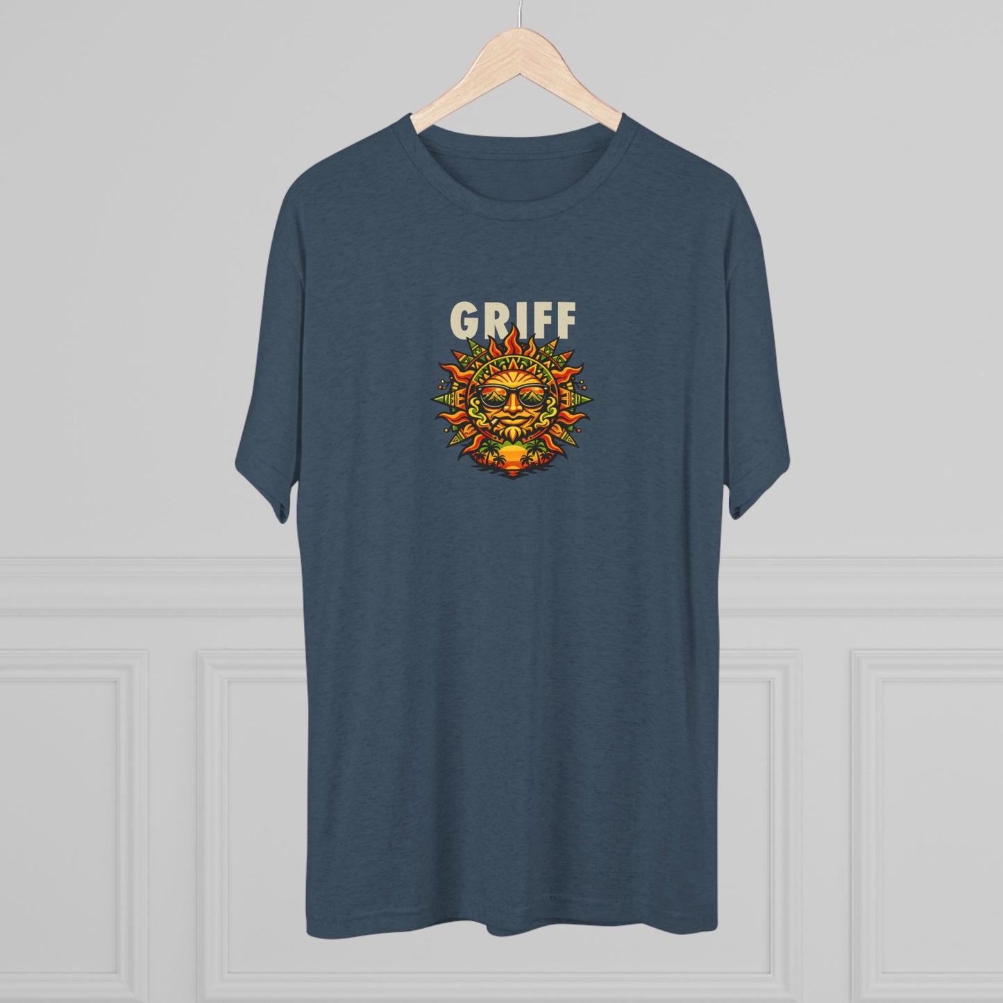 Outliers album on back of Griff T