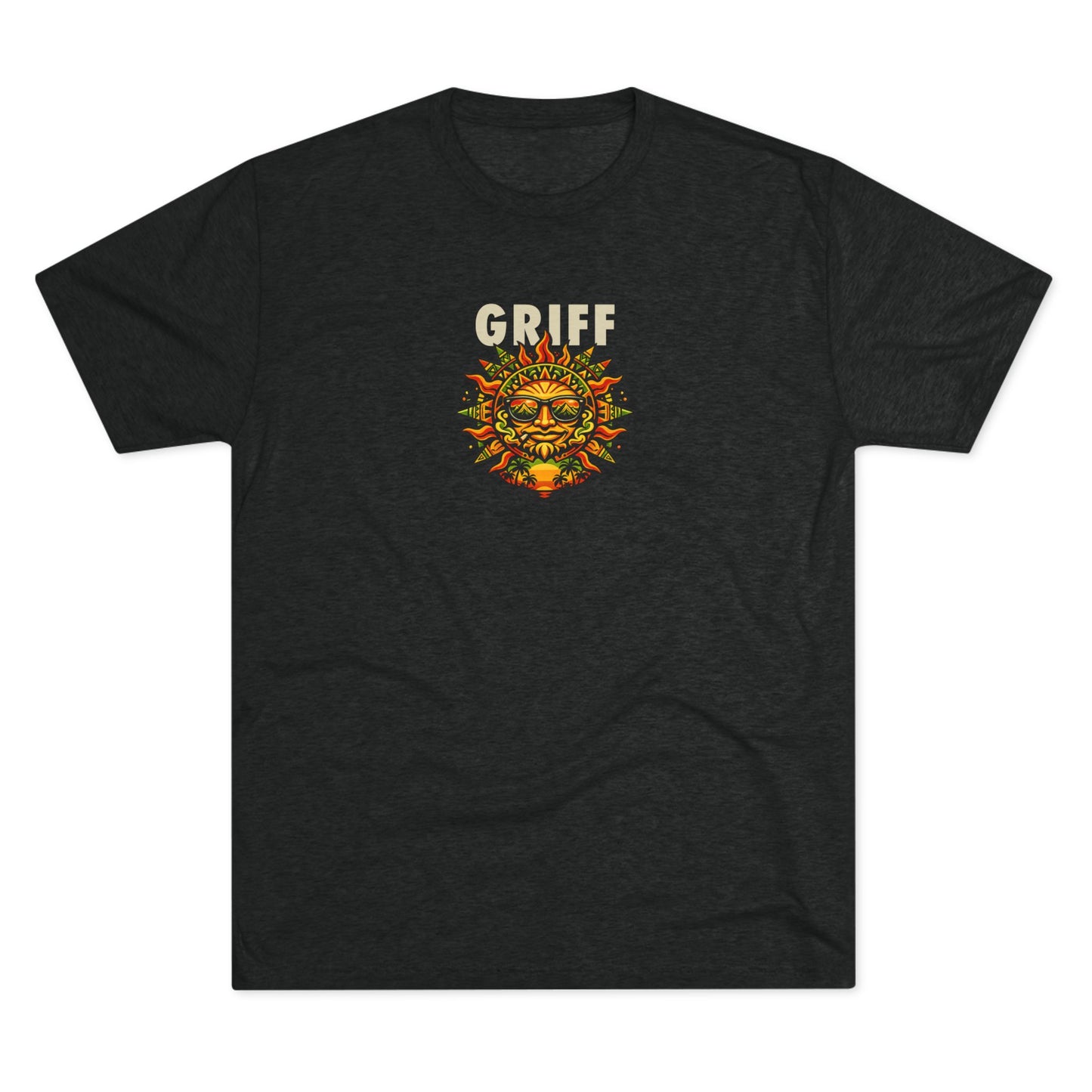 Outliers album on back of Griff T