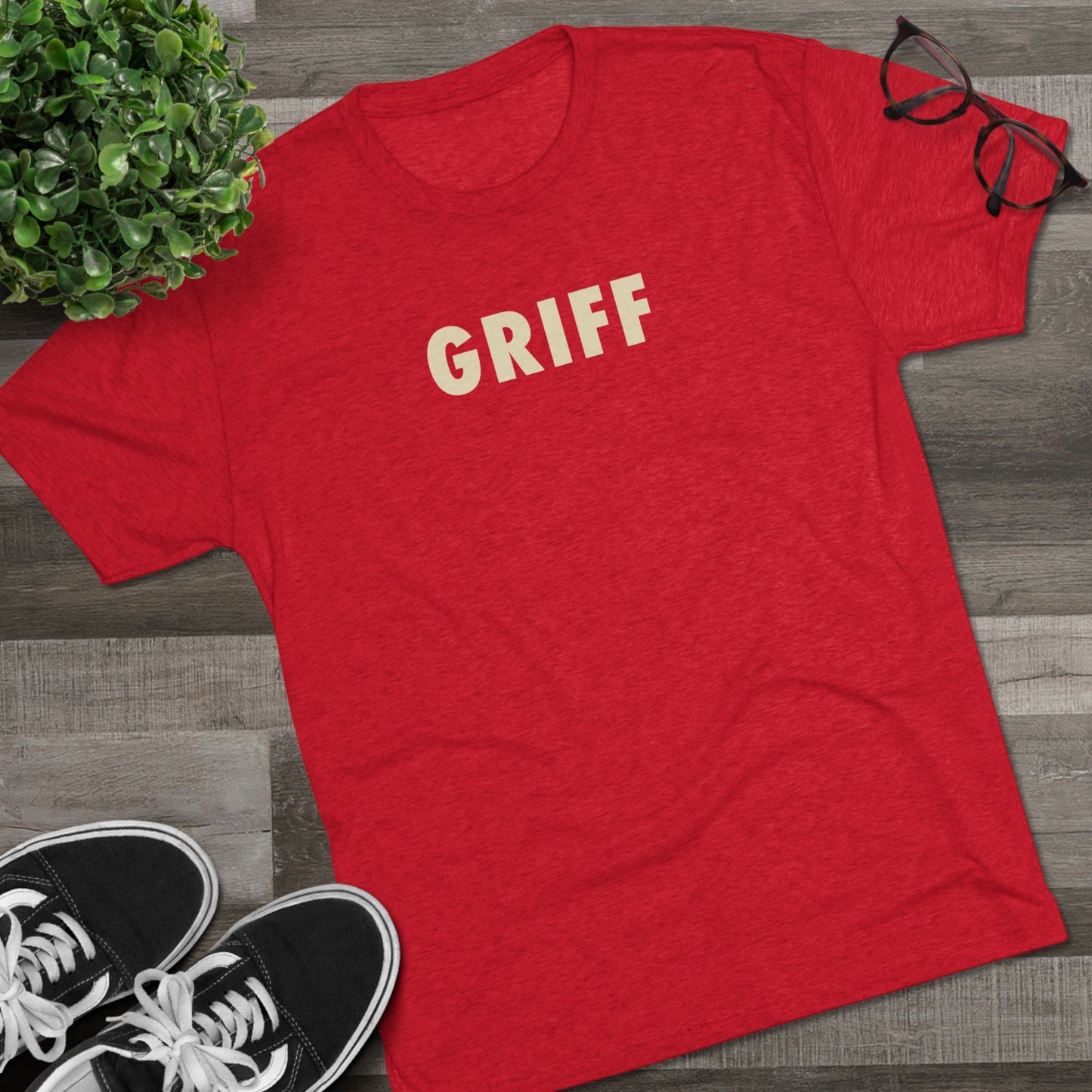 GRIFF Ts, small back logo