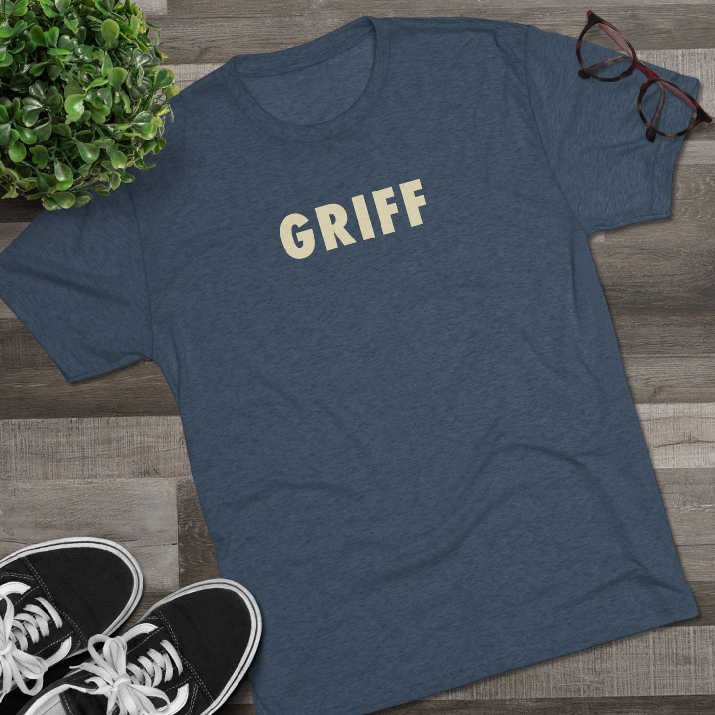 GRIFF Ts, small back logo
